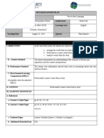 Template L DETAILED LESSON PLAN