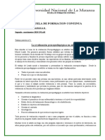 Evaluacion Psicopedagogica en Adultos