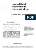 Responsabilidad Profesional en La Construcción de Obras