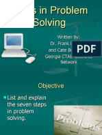 1 Steps in Problem Solving