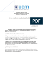 Abuso Sexual Infantil. Sociología 21-08