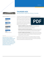 Thunder Adc: Next-Generation Application Delivery Controller