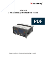 11.3 HZ4241 3 Phase Relay Protection Tester - User Manual