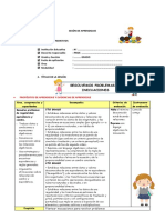 Sesion - Resolvemos Problemas de Inecuaciones