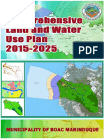 Boac, Marinduque Comprehensive Land and Water Use Plan 2015