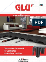 Disposable Formwork For Ventilated Under-Fl Oor Cavities