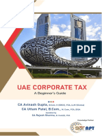 UAE Corporate Tax by CA AG and CA UP