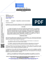 Transporte - Dispositivo Control de Velocidad. 20201340159341