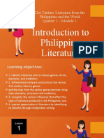 21st Century Literature Introduction