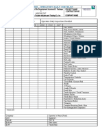 FC 4.1.29 - Bulldozer Checklist Form