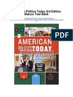 American Politics Today 3rd Edition Bianco Test Bank