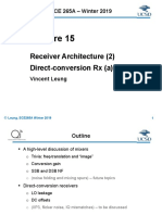 Lecture 15 ECE265A - Rx2 Homodyne-A