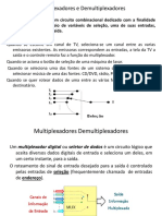 Multiplexadores e Demultiplexadores