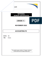 ACCOUNTING P2 GR11 QP NOV2022 - English