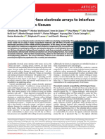 Viscoleastic Surface Electrodes