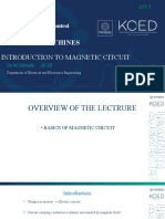 W1 Introduction About Magnetic Circuits