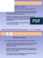 2.1 Substation Layout & Section