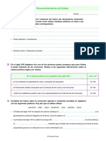 Evaluación Inicial 4º ESO