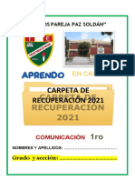 Carpeta D Recup 1ro B 13 Comunicacion 1b