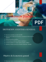 Anestésicos Generales Alex Farmacologia