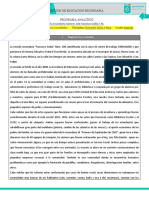 Programa Analítico 2° Ética, Naturaleza y Soc