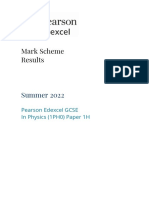 2022 GCSE Physics MS