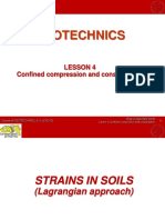 GEO-04 - Confined Compression and Consolidation - GDS