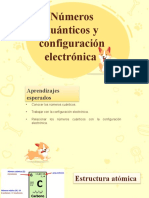 Numeros Cuanticos y Configuracion Electronica