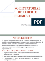 Gobierno Dictatorial de Alberto Fujimori