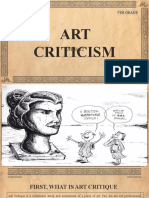 Art Criticism