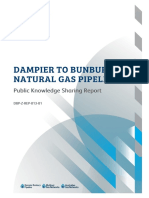 Dampier To Bunbury Natural Gas Pipeline Public Knowledge Sharing Report