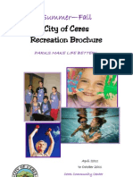 City of Ceres Recreation Brochure