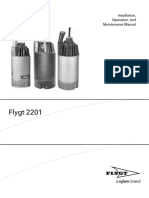 MANUAL de INSTALC. FUNC. y MANTENIMIENTO Flygt 2201