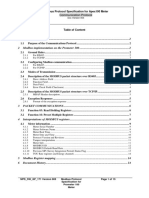 Modbus Protocol Specification For Prometer 100