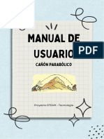 Manual de Usuario Cañón Parabólico