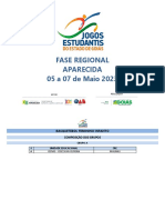 Fase Regional Aparecida - Quadras