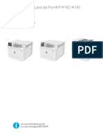 HP Color LasertJet MFP M182-M185 User Guide