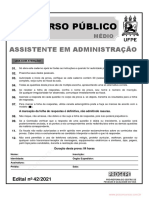 Assistente em Administracao +recente