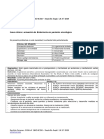 Anexos Caso Clinico. Actuacion de Enfermeria en Paciente Oncologico