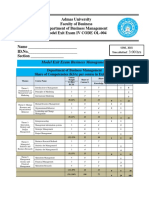 Oly BMGT L Exit Exam