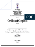 Certificate For ESAT