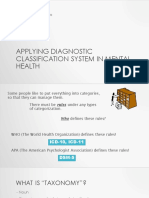 Week 4 Applying Diagnostic Classification System in Mental Health 2021-2022