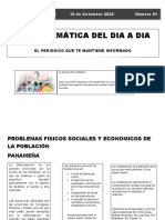 Problemas Fisicos Sociales y Economicos de La Población