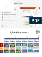 Agile Roadmap Powerpoint Template