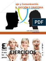 Taller de Expresion, Diccion y Oratoria 2017-1