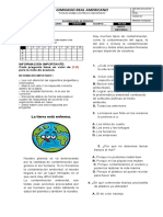 Evaluación Ética - Grado Cuarto