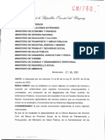 Decreto Sobre Licencias Médicas de Funcionarios Públicos