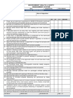 FR-01-EHS-041 Staffhouse Barracks Inspection Checklist