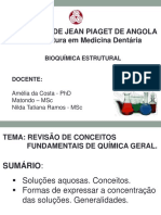 Soluções Aquosas - Dent - 2022-2022 - Aula 3