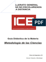 45 Metodologia de Las Ciencias